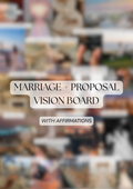 Marriage and Proposal Vision Board - Digital Download