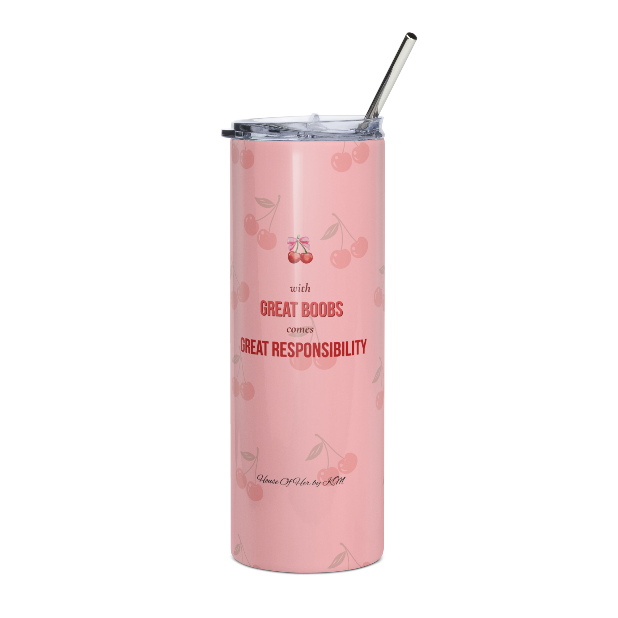 "With Great Boobs Comes Great Responsibility" Tumbler