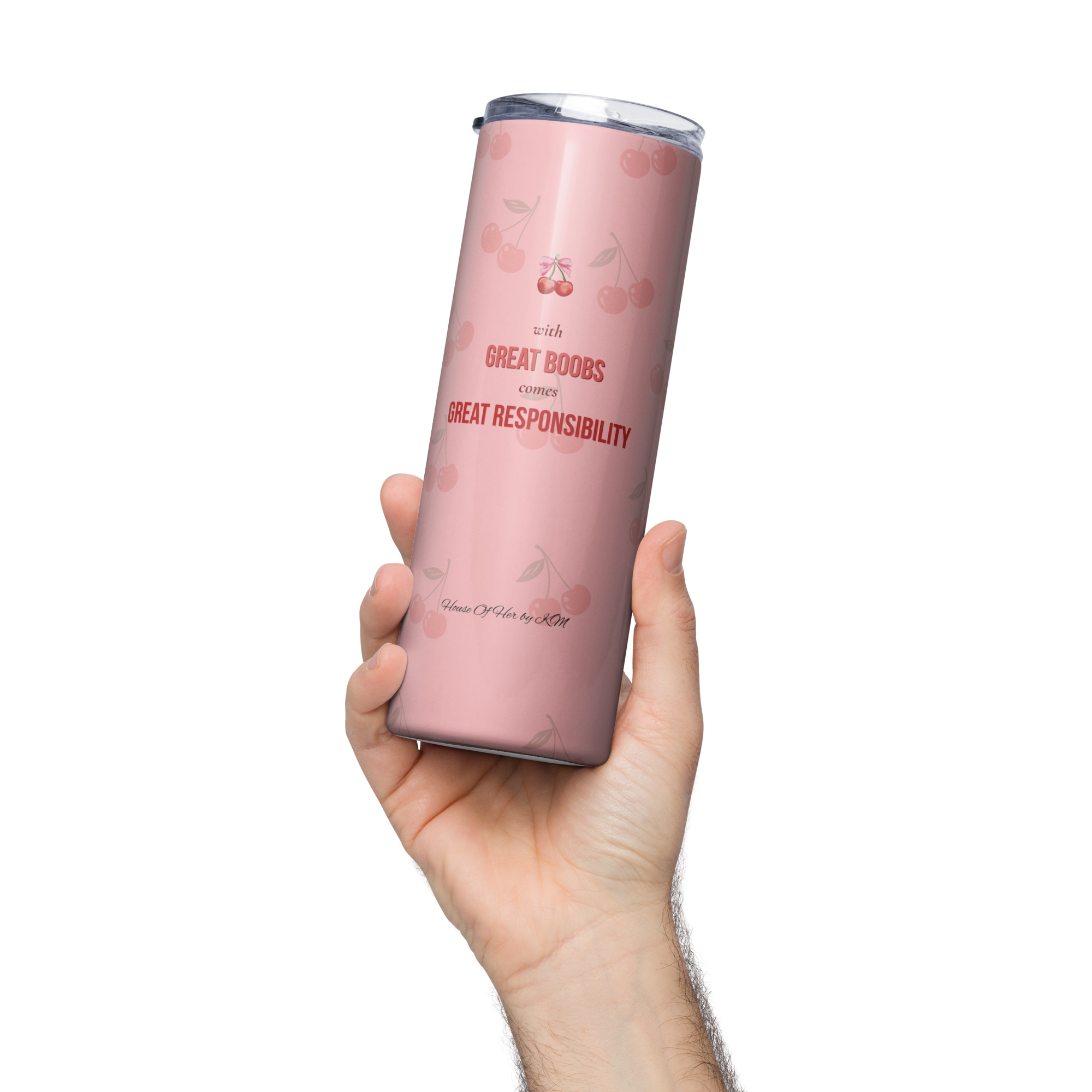 "With Great Boobs Comes Great Responsibility" Tumbler